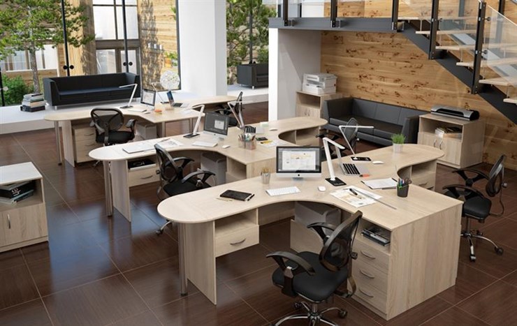 Набор мебели в офис SIMPLE в Братске - изображение 2